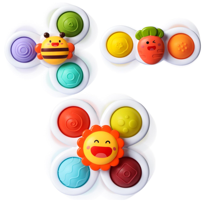 SpinniPals Happy Baby Spinner Fun Toy