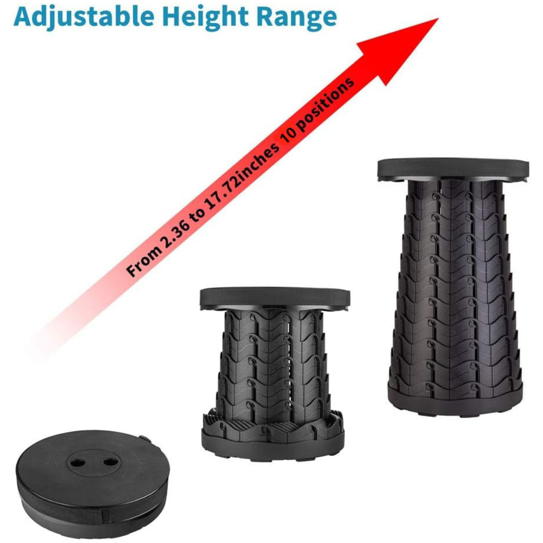Heavy-Duty Collapsible Portable Stool