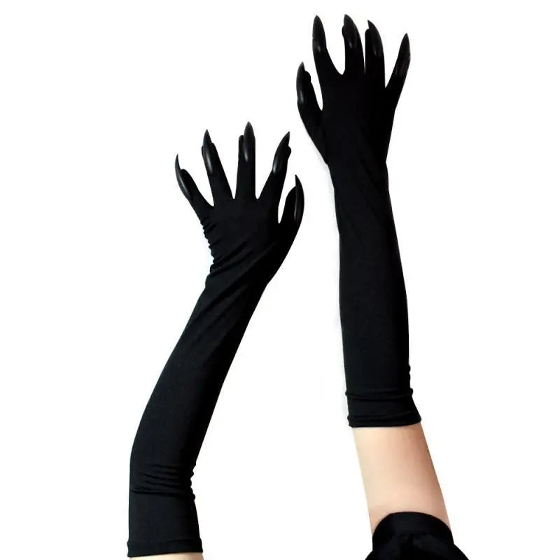 Fashionable Ghost Claw Halloween Gloves