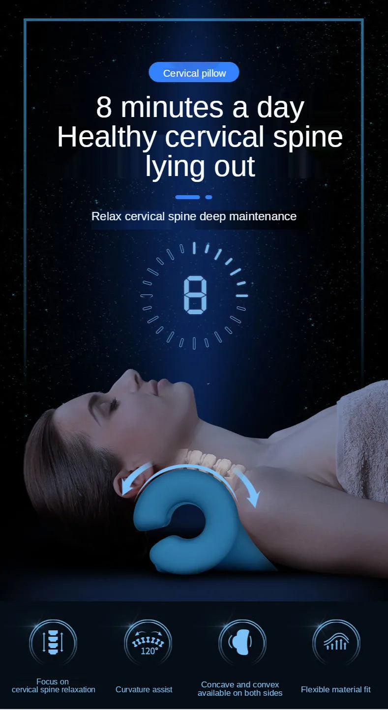 Neck Stretcher & Massage Pillow