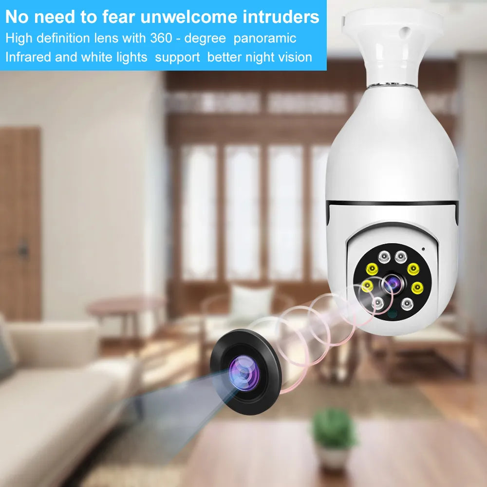 Safelight (Easy To Install) Wireless Bulb Camera