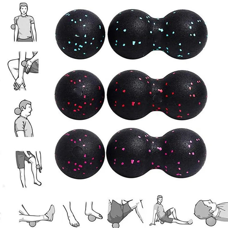 High-Density EPP Peanut Massage Ball