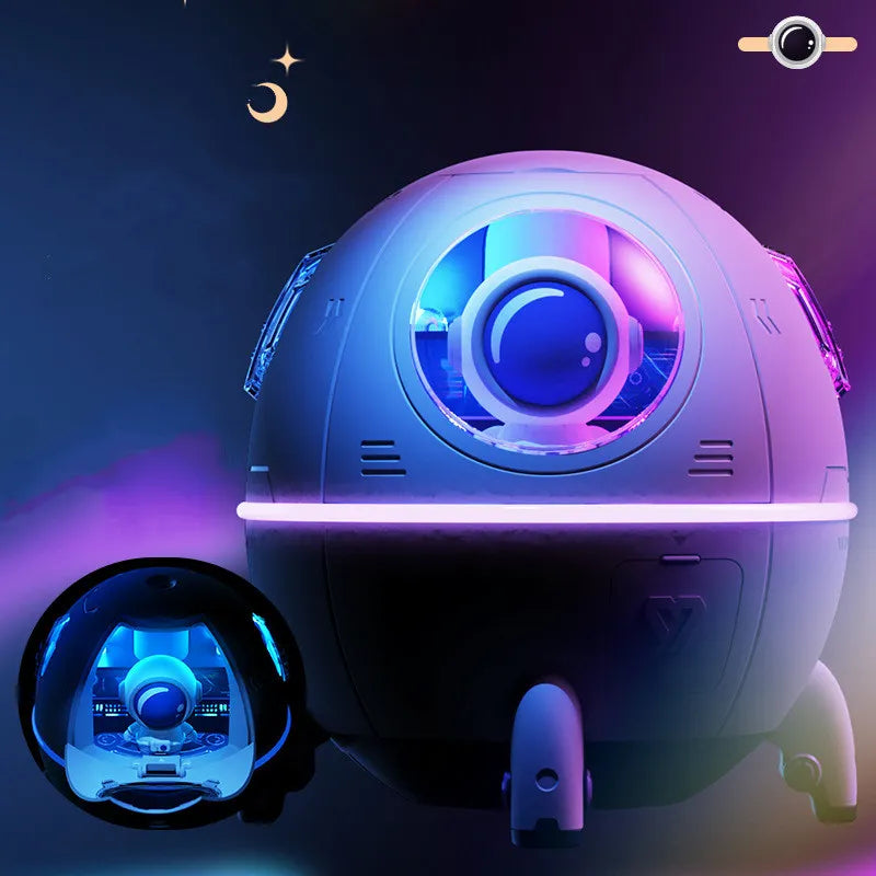 USB Astronaut Air Humidifier with LED Light