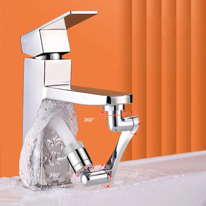 Stainless Steel 1080° Swivel Faucet Aerator