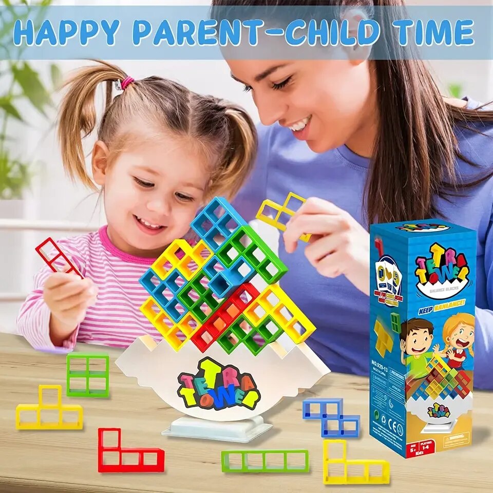 SwingStack 16-Piece Child Balance Toy