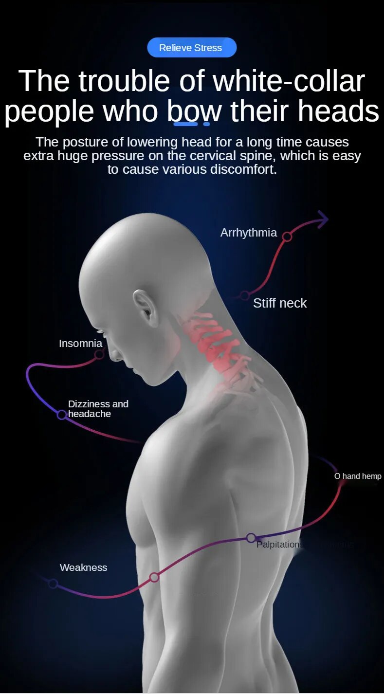 Neck Stretcher & Massage Pillow