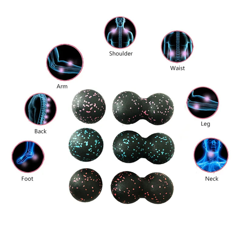 High-Density EPP Peanut Massage Ball