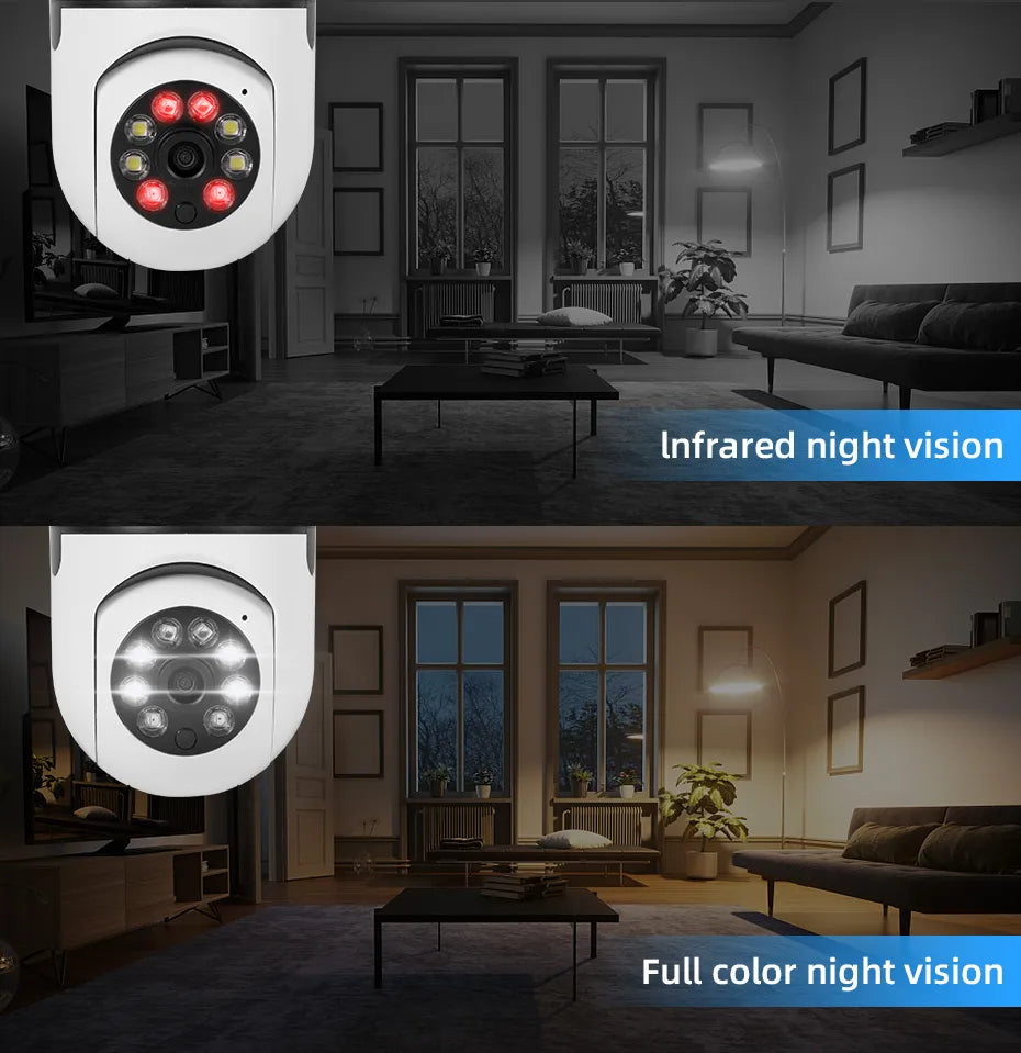 Safelight (Easy To Install) Wireless Bulb Camera