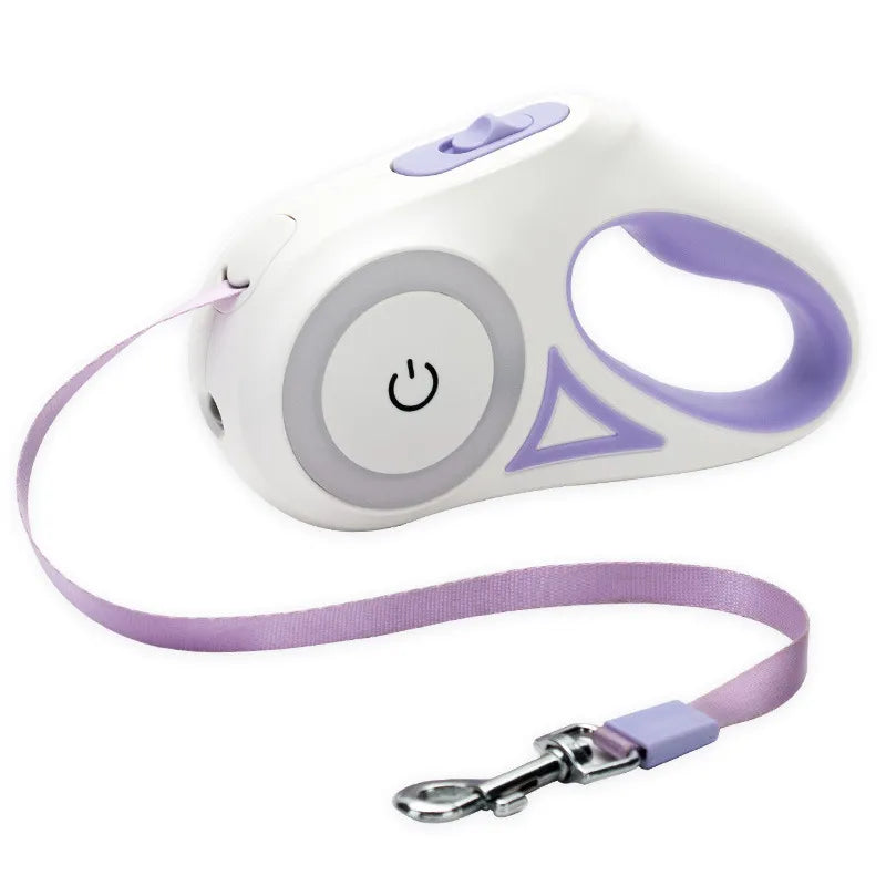 Automatic Extending LED Dog Leash