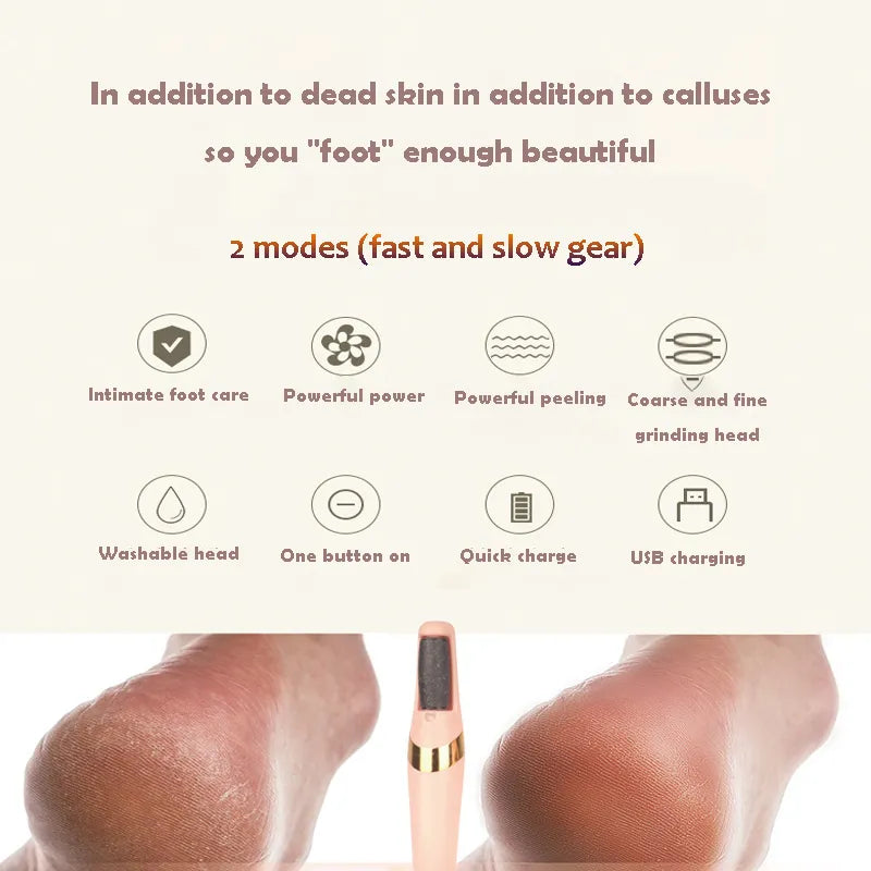 Electric Foot Scrubber & Callus Remover