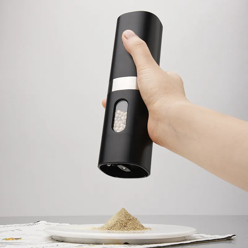 Electric Salt and Pepper Grinder Set