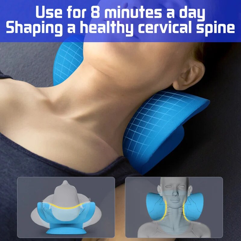 Neck Stretcher & Massage Pillow
