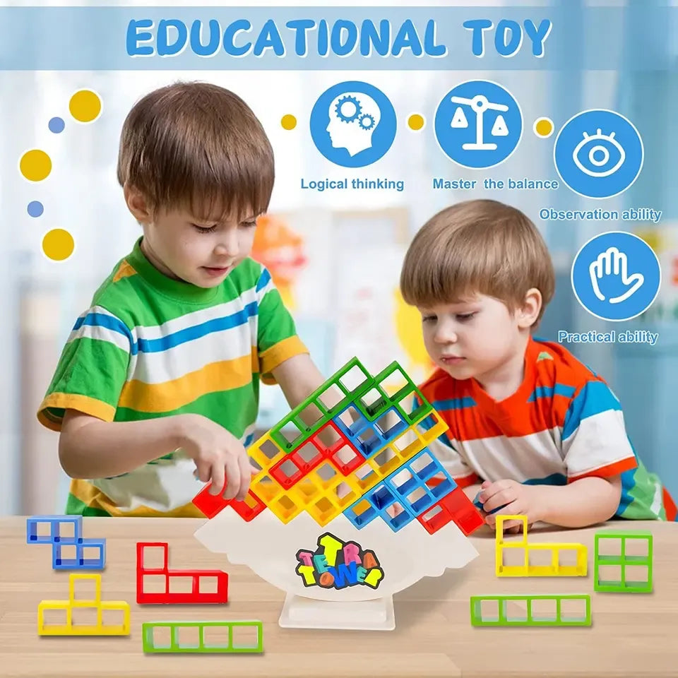 SwingStack 16-Piece Child Balance Toy