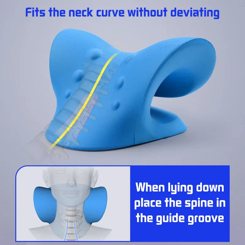 Neck Stretcher & Massage Pillow