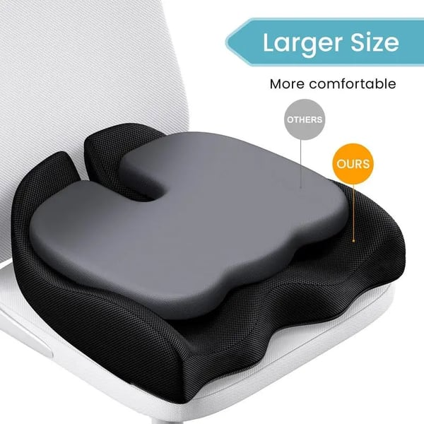 Ergonomic Design Memory Foam Seat Cushion