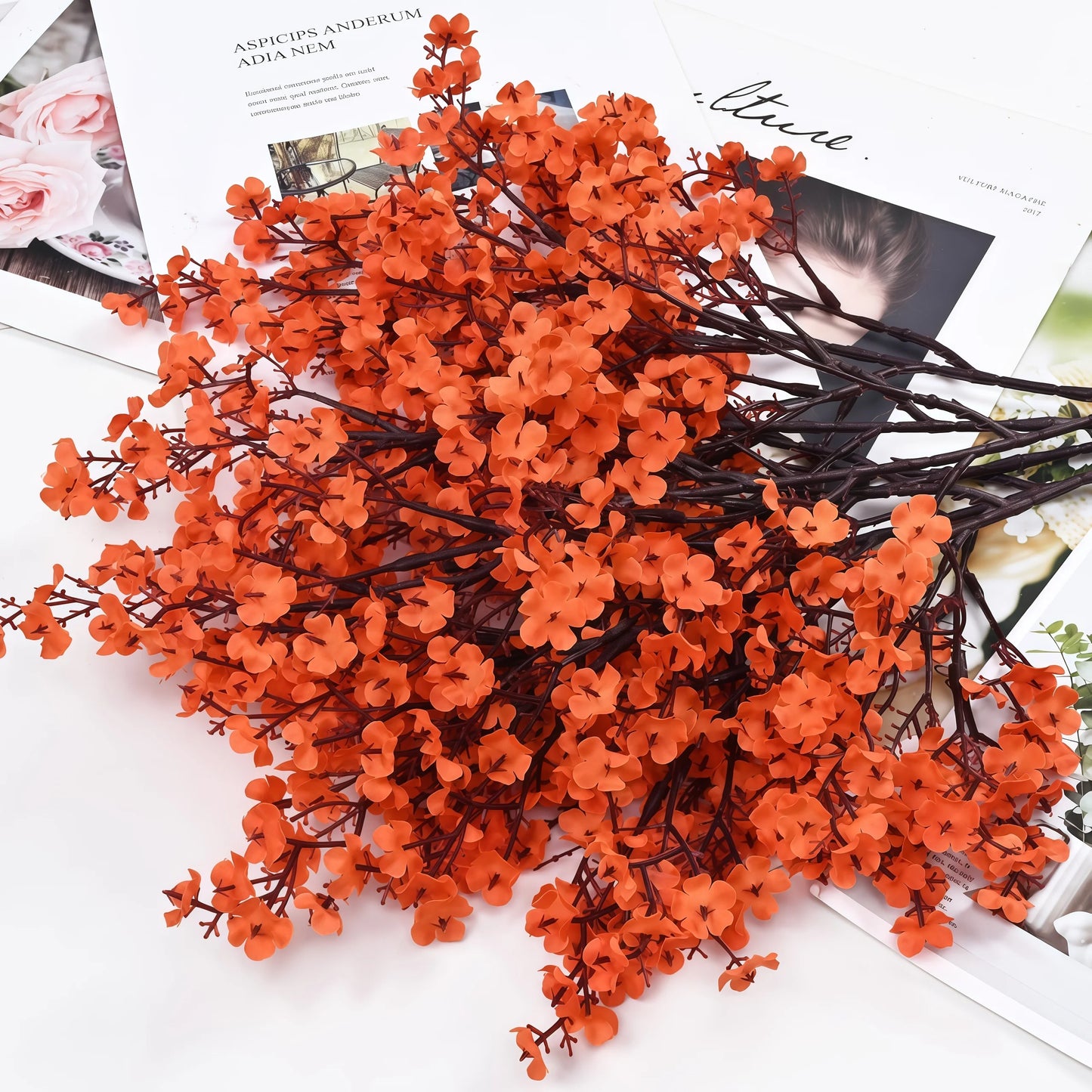 Autumn Silk Flower Decor