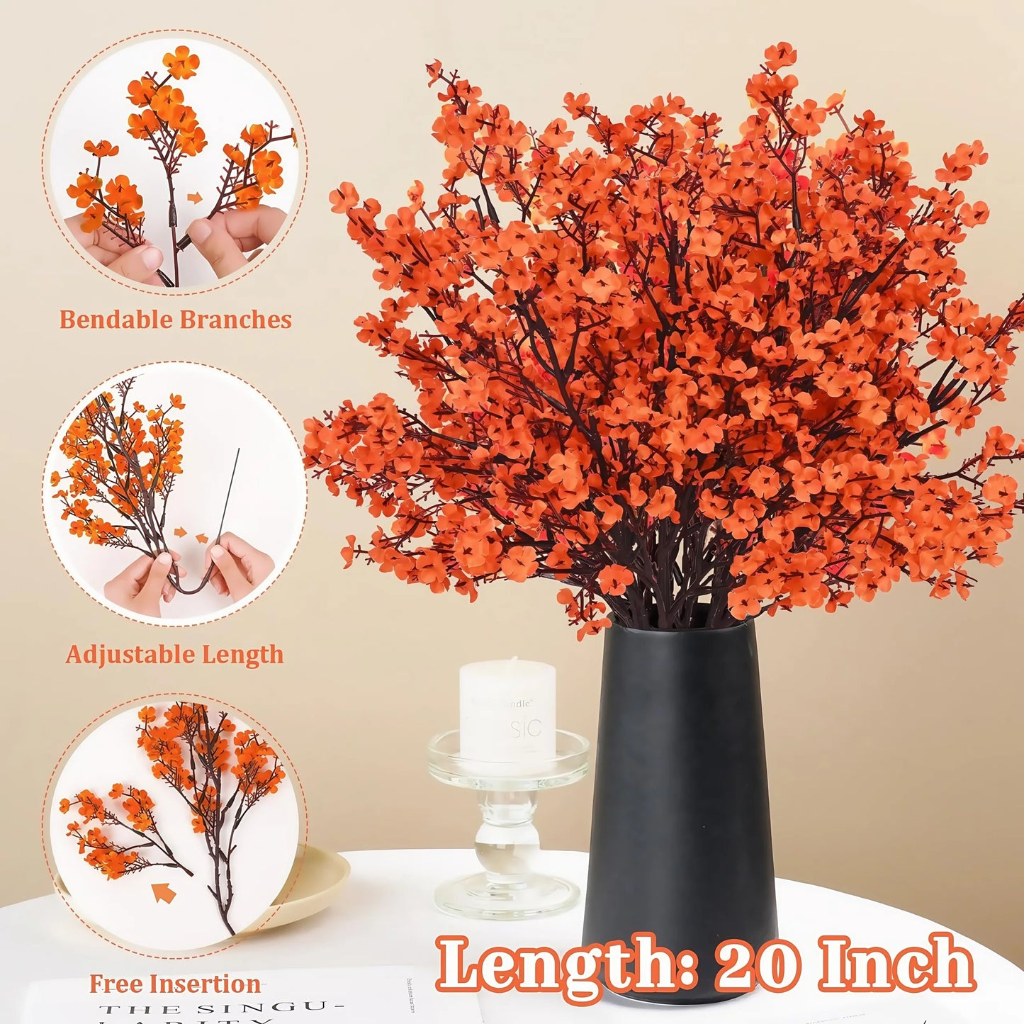 Autumn Silk Flower Decor