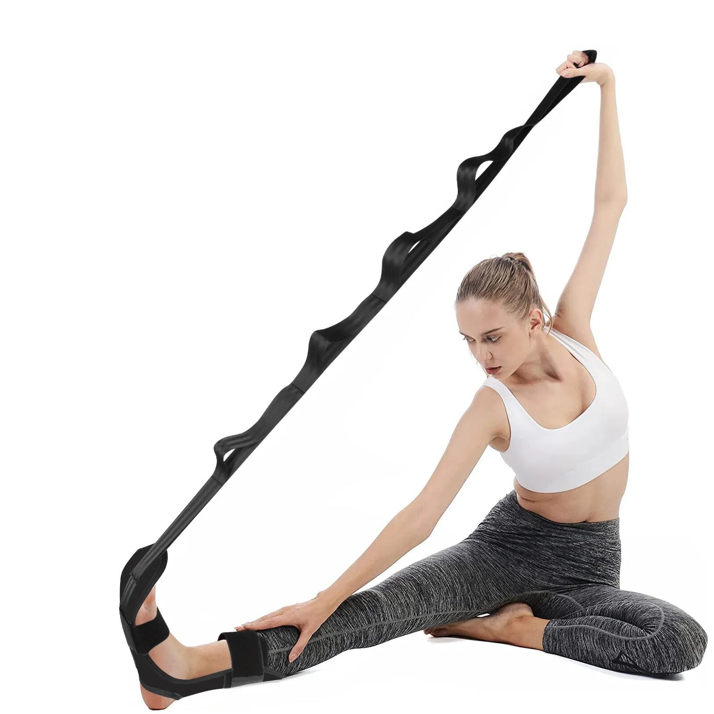 Fascia Stretcher Yoga Strap Belt