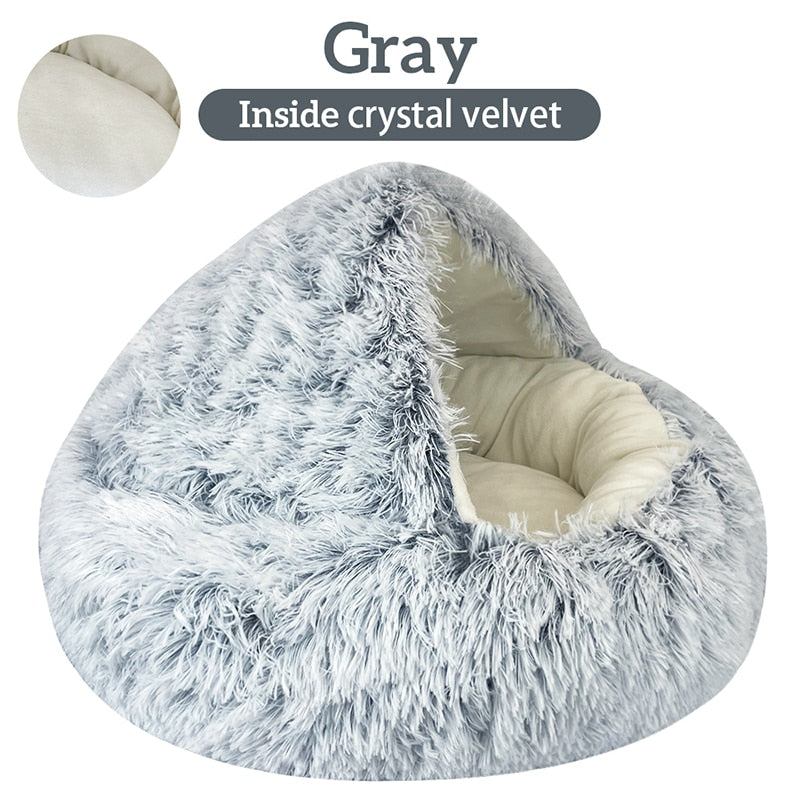 Soft Plush Fluffy Pet Bed