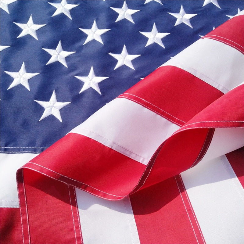 USA Flag with Premium Features
