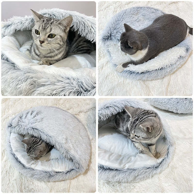 Soft Plush Fluffy Pet Bed
