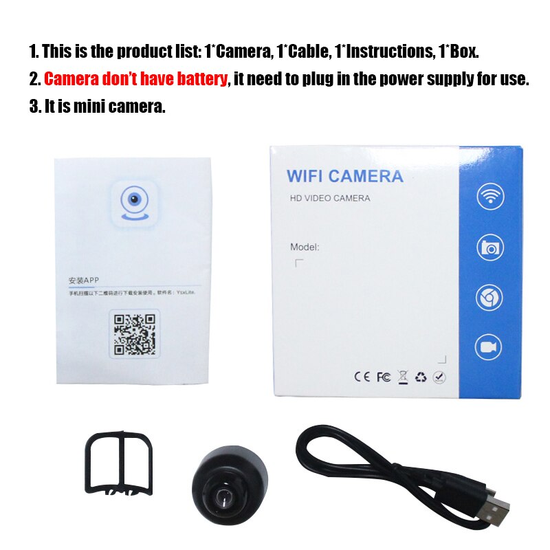 Mini 5G Wireless Wifi Camera