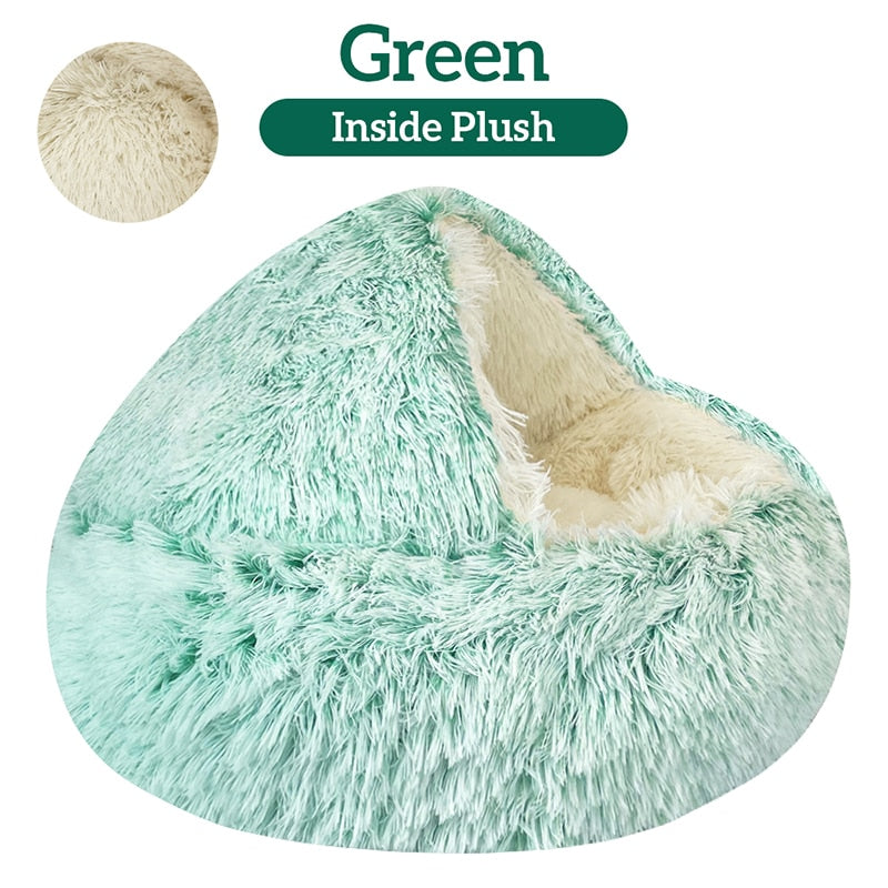 Soft Plush Fluffy Pet Bed