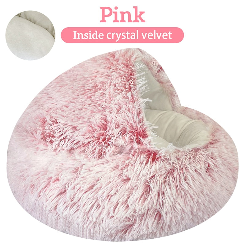 Soft Plush Fluffy Pet Bed