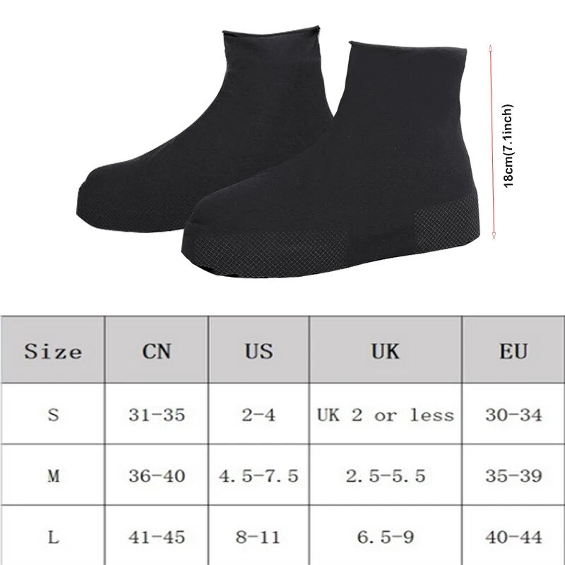 Waterproof Silicone Shoe Covers for Rain