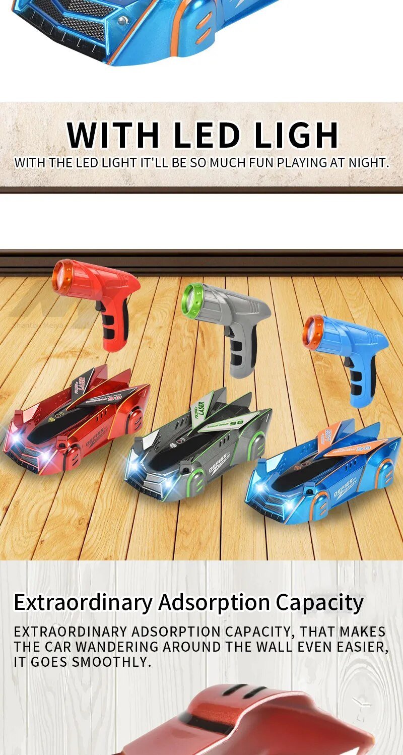 MagicWall Climbing Car - Play Beyond Limits