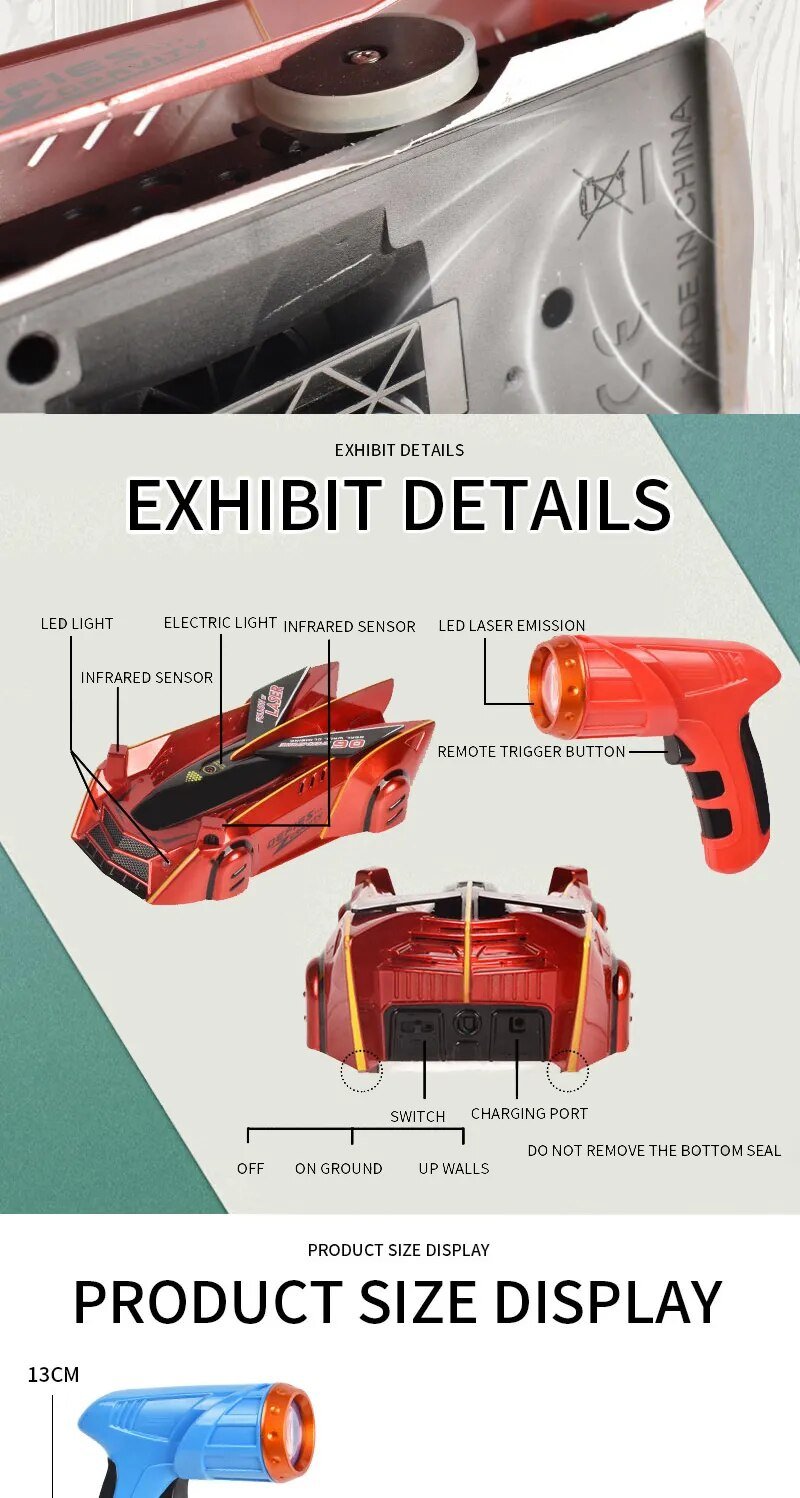 MagicWall Climbing Car - Play Beyond Limits