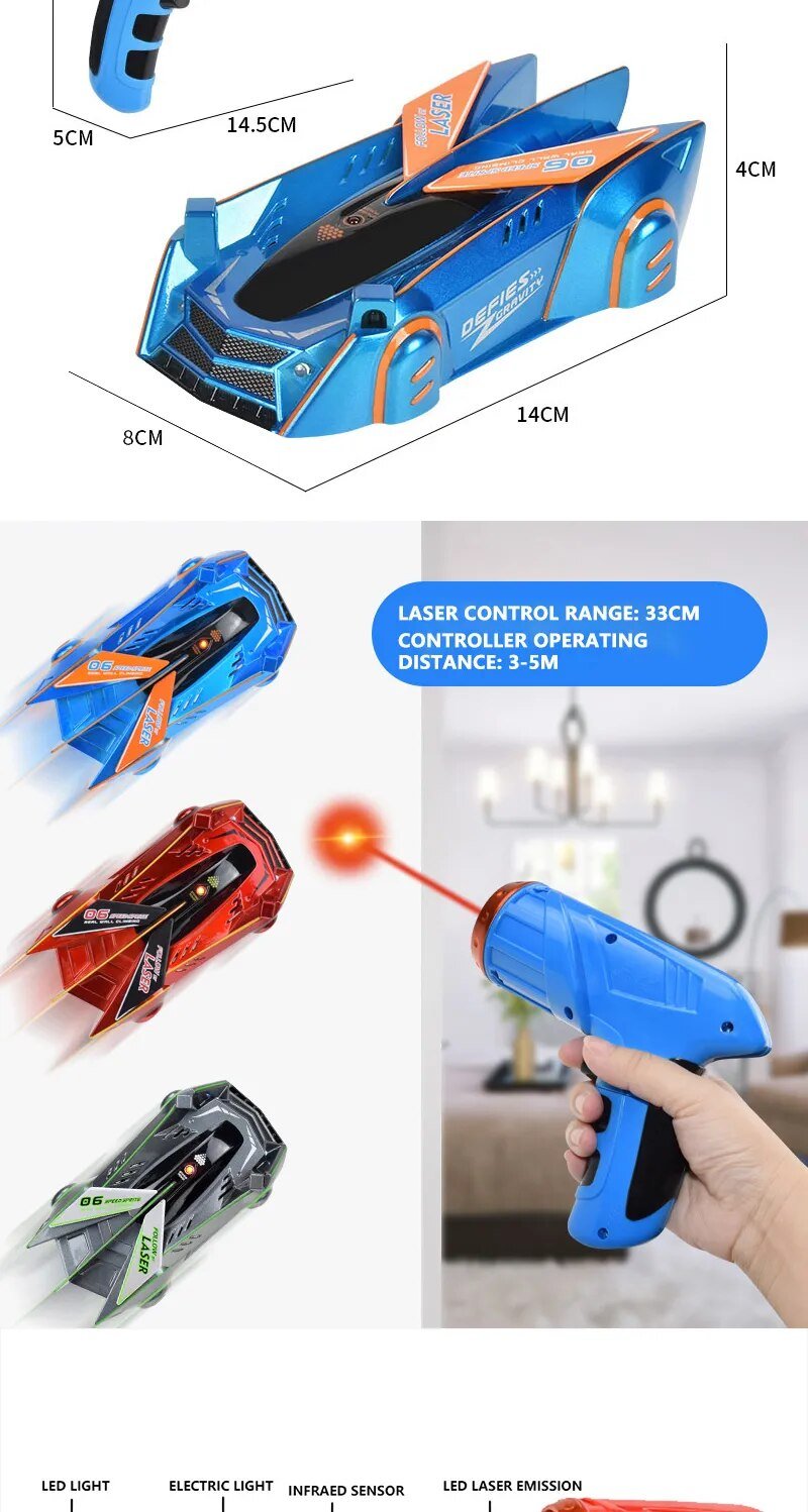 MagicWall Climbing Car - Play Beyond Limits