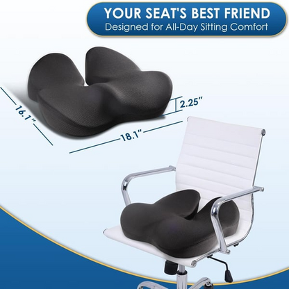 Ergonomic Design Memory Foam Seat Cushion