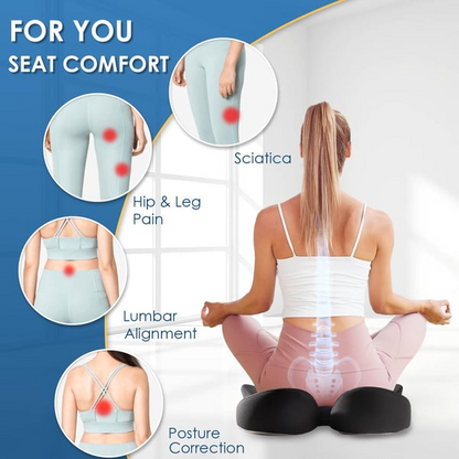 Ergonomic Design Memory Foam Seat Cushion