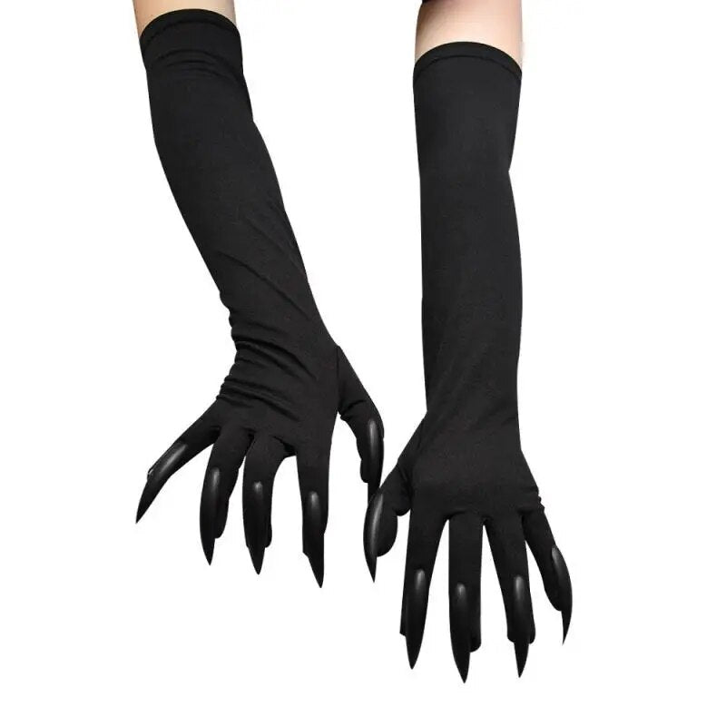 Fashionable Ghost Claw Halloween Gloves