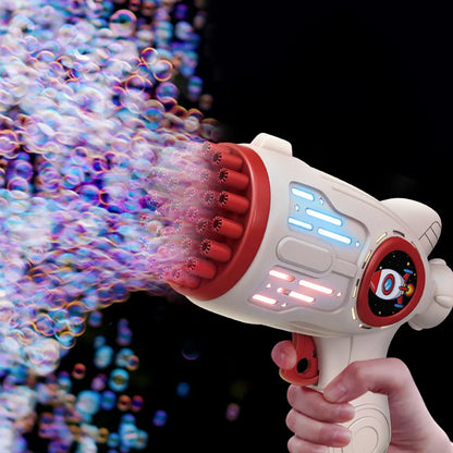 Electric Bubble Gun with LED Light
