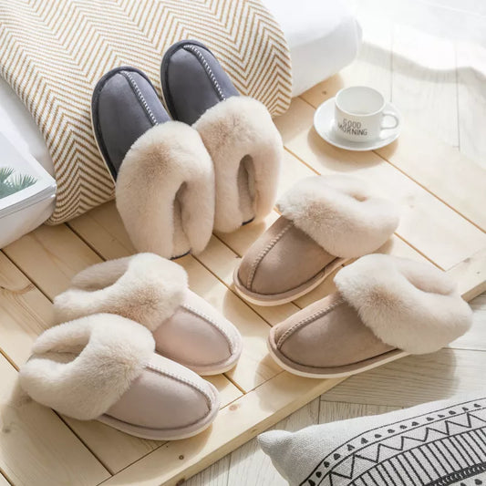 Winter Warm Fur Slippers