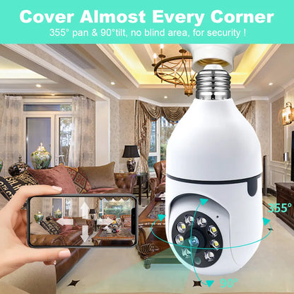 Safelight (Easy To Install) Wireless Bulb Camera