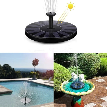 Bird Haven™ Solar Powered Water Fountain