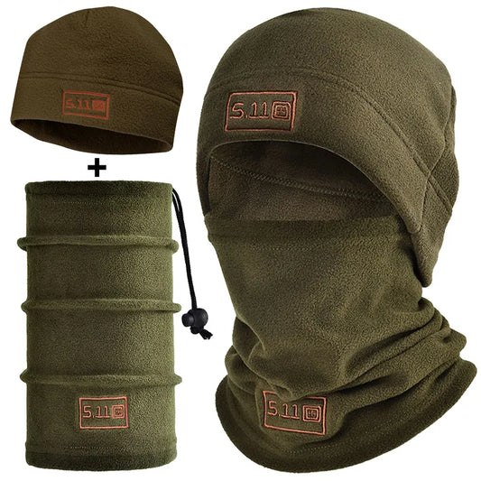 Military Fleece Hat & Scarf Set