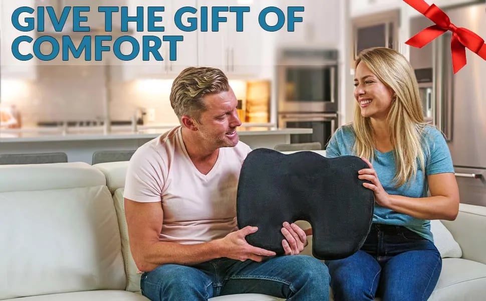 Ergonomic Design Memory Foam Seat Cushion