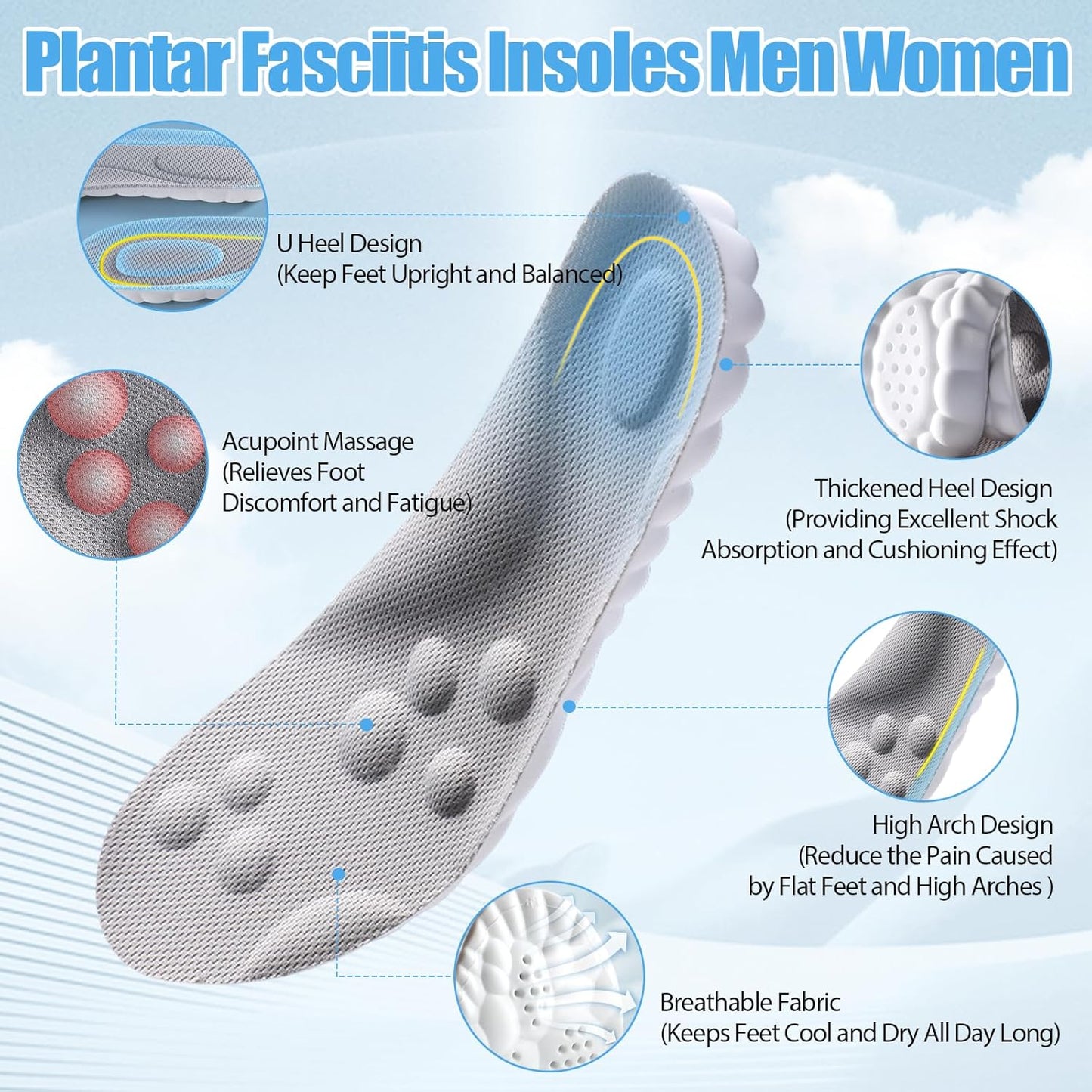 Cloud Comfort Foot Cushions