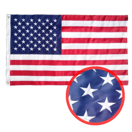 USA Flag with Premium Features