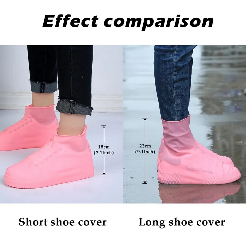 Waterproof Silicone Shoe Covers for Rain