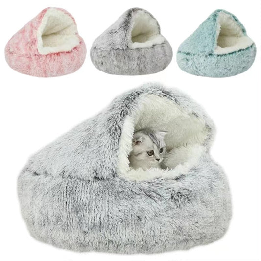 Soft Plush Fluffy Pet Bed